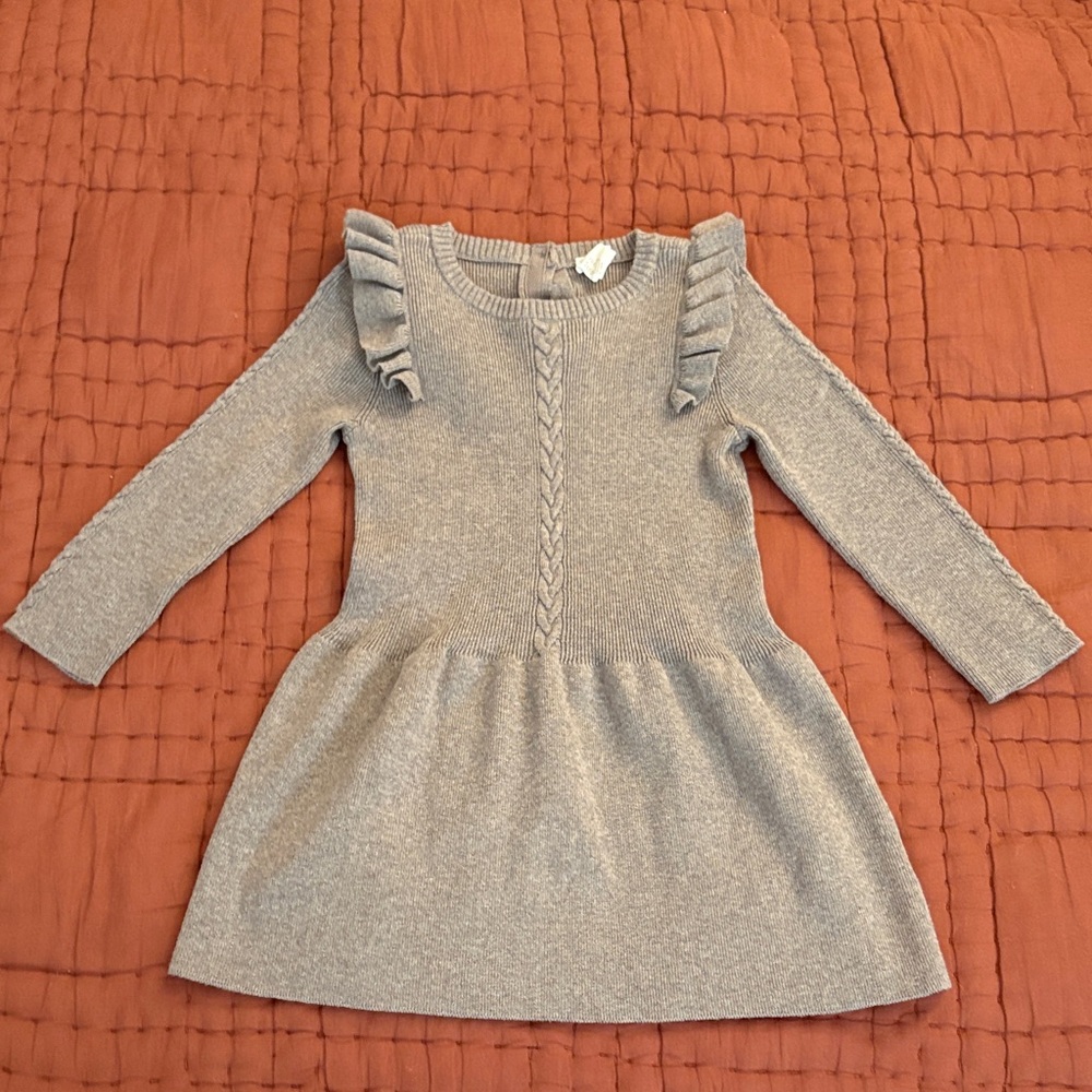 Girls Dress with Ruffle Details